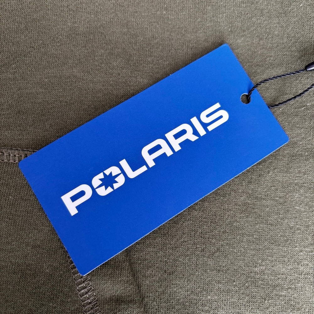 Polaris RZR Hoodie ATV UTV Logo Pullover Olive Green Sweatshirt Youth Small NWT - Picture 5 of 11
